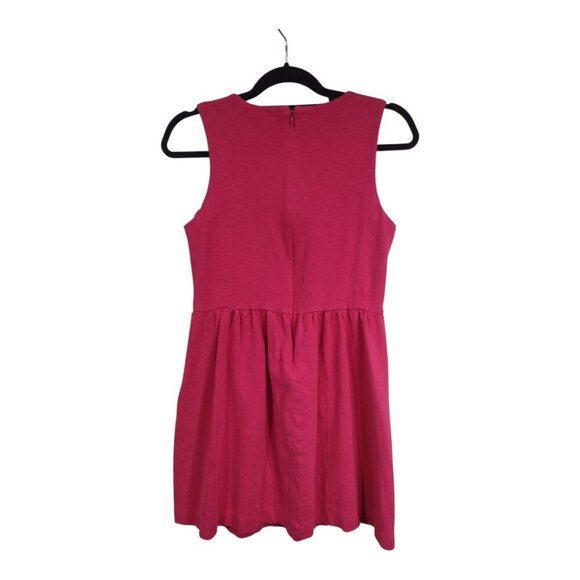 Women's J. Crew Fuchsia Daybreak Midi Dress Size Small - Picture 3 of 9